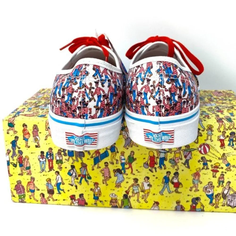 💖MEGA SALE💖VANS Authentic Where_s WALDO Multi Canvas Women's VN0A348A3RZ